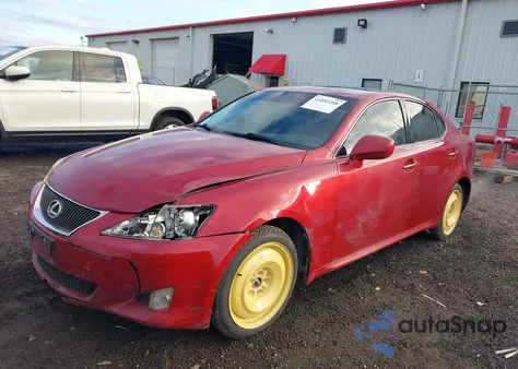 2006 Lexus Is 250 z USA, uszkodzony, nr VIN JTHCK262162000077